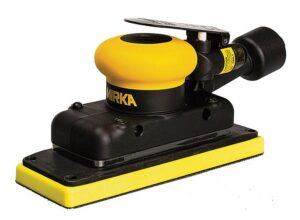 Mirka OS 383CV Mașină de șlefuit electrică cu pad de 70 x 198 mm,Central Vacuum, excentric de 3mm